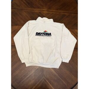 Vintage Daytona International Speedway Hoodie River Wear Racing XL USA Made